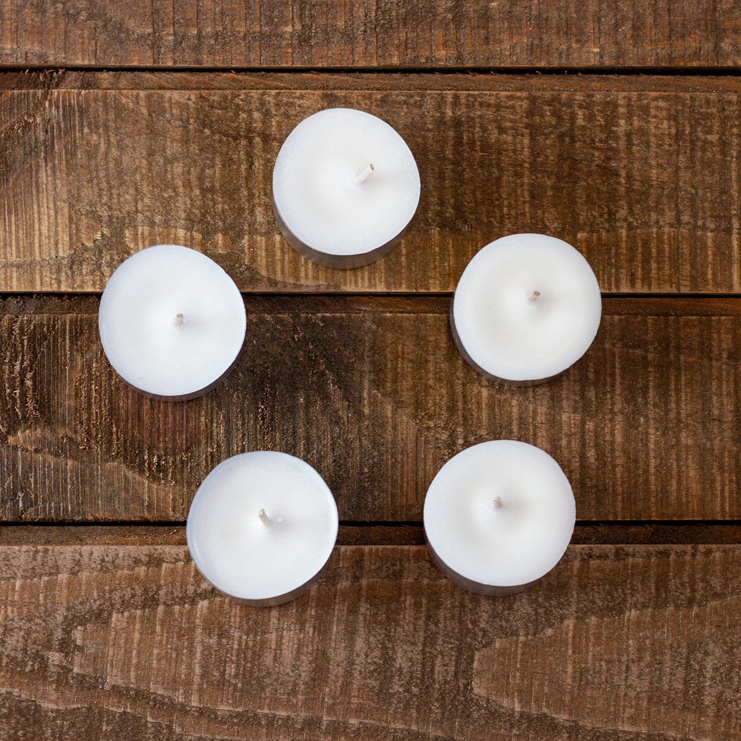 100% soy wax tealight candles
