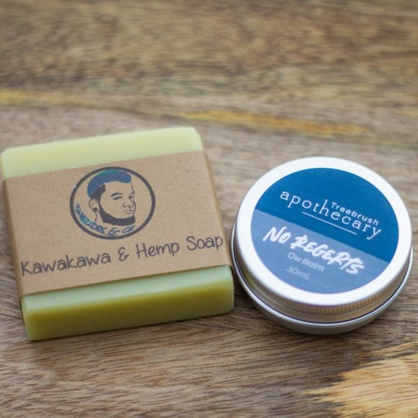 Kawakawa Soap + Kawakawa Balm Combo - Image 2
