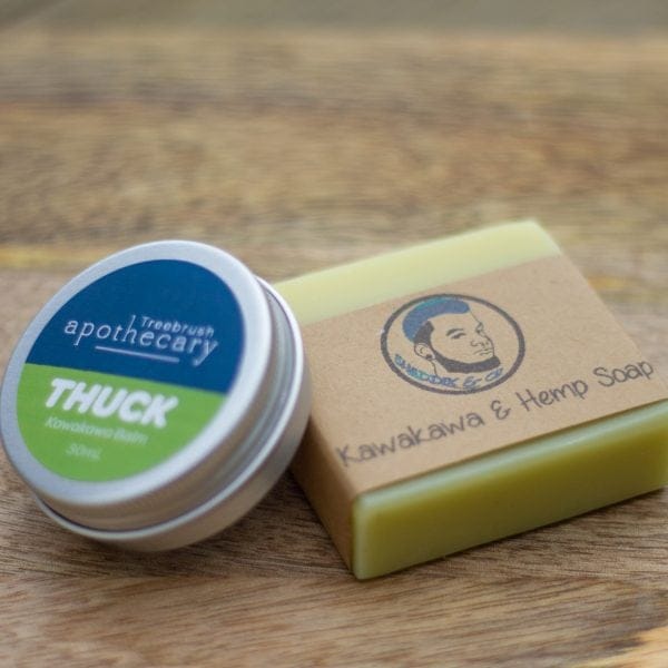 Kawakawa Soap + Kawakawa Balm Combo - Image 3