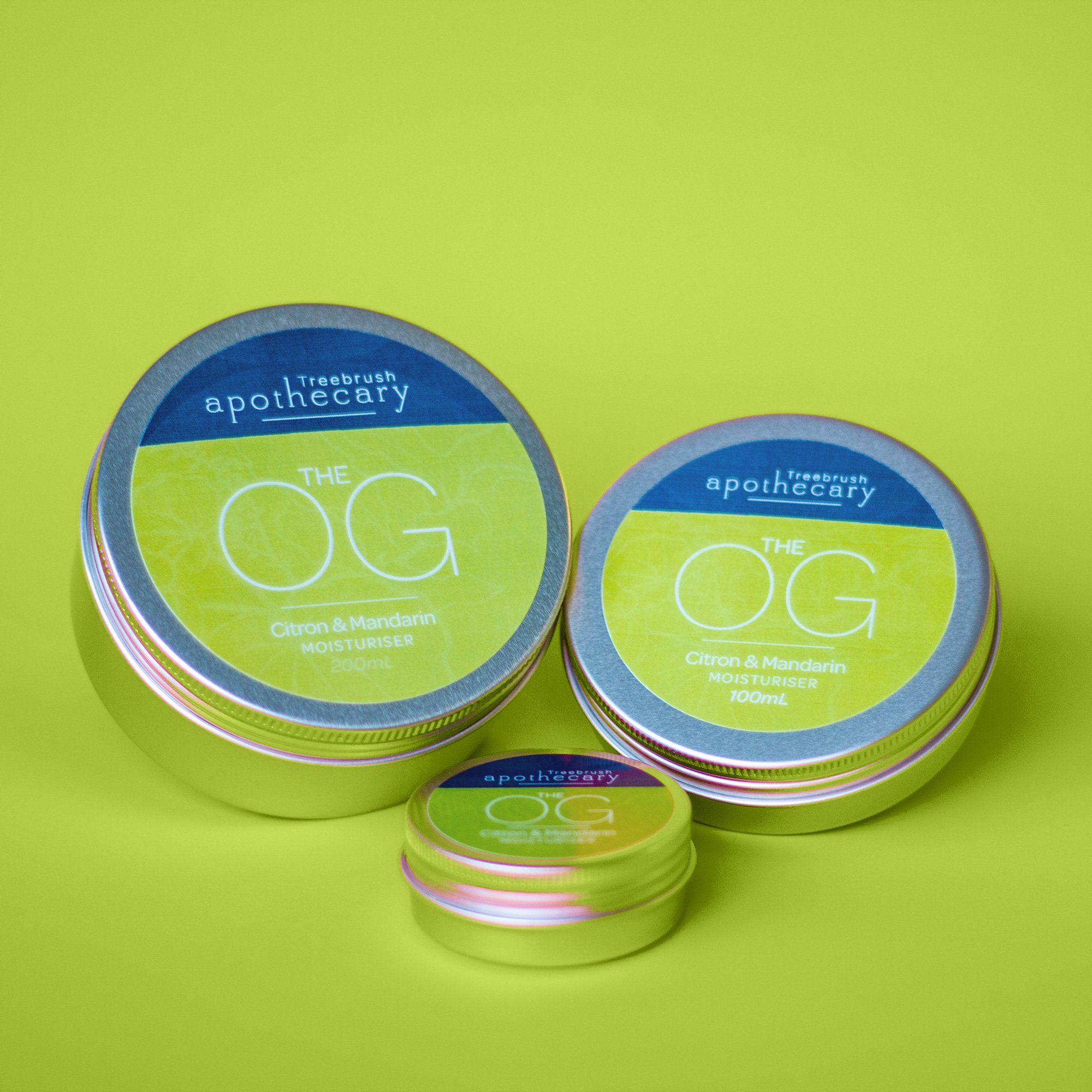 The OG Moisturiser, Citron & Mandarin