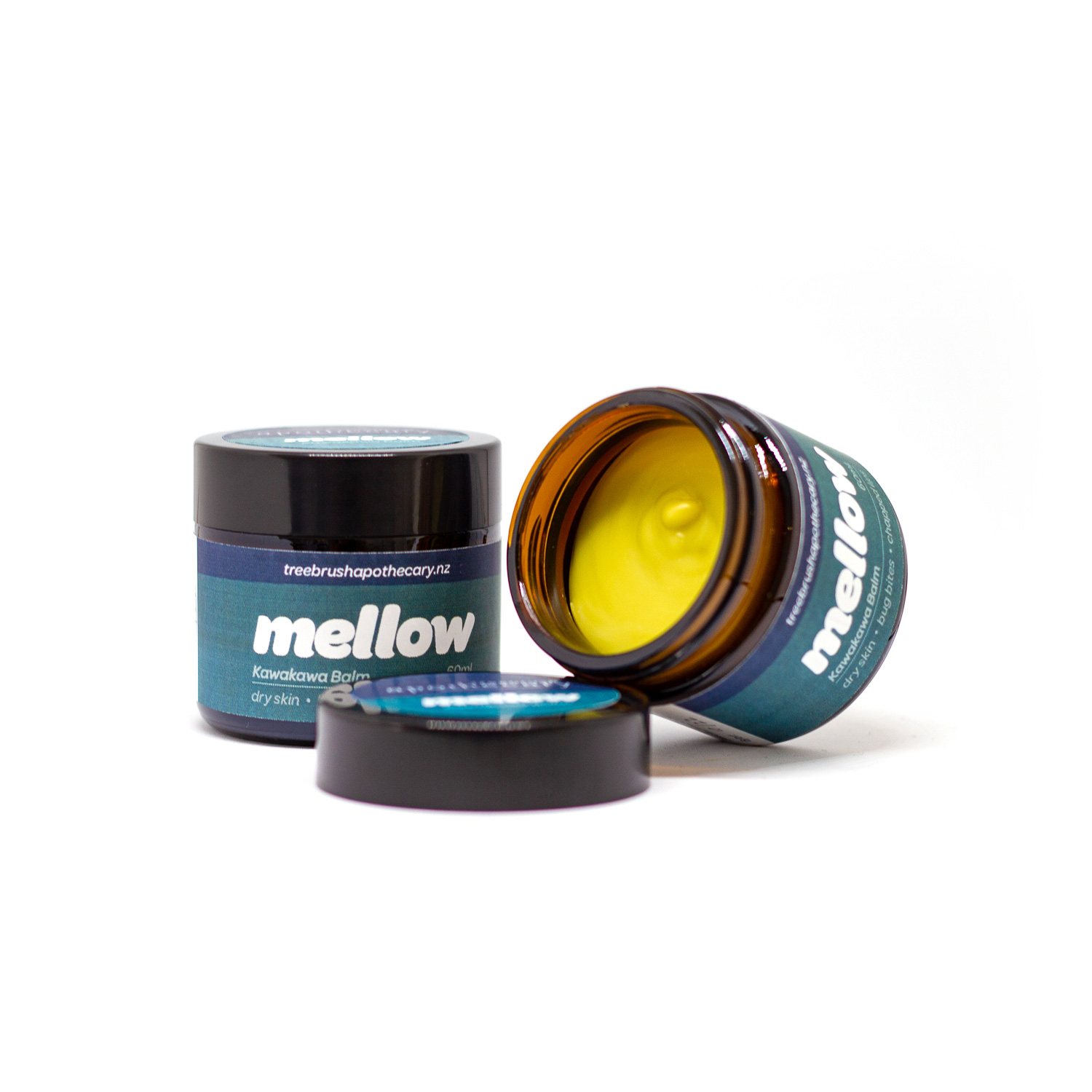 Mellow - Kawakawa Balm - Treebrush Apothecary Mellow - Kawakawa Balm - Treebrush Apothecary